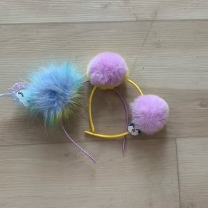 Two kids Pom Pom headbands